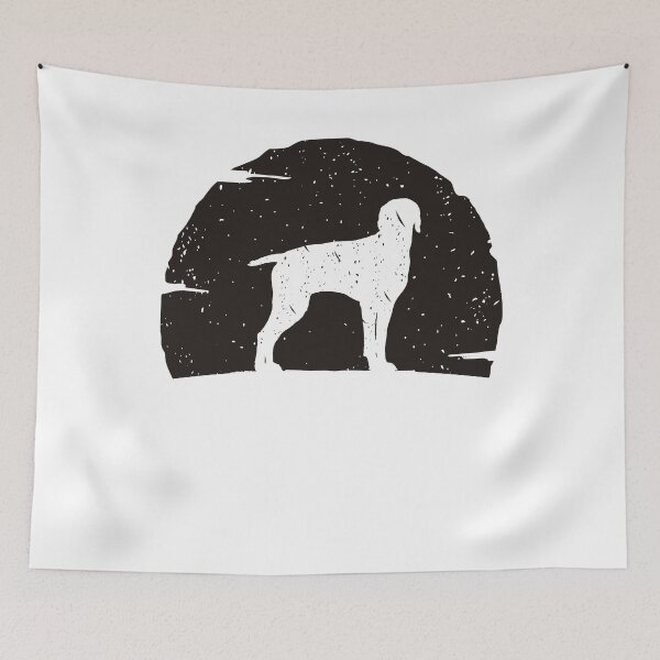 Item preview, german shorthaired pointer dog art vintage sunset dog lover designed and sold by alaechamlal.