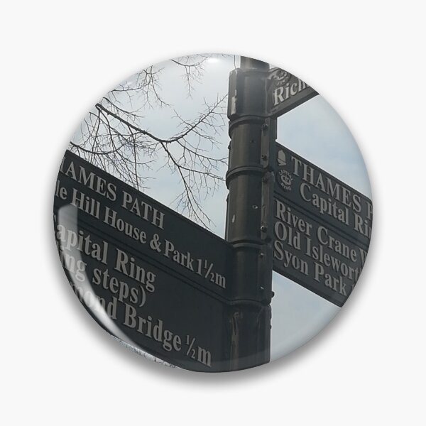 Item preview, Richmond Direction Signboard designed and sold by inkandthreads.