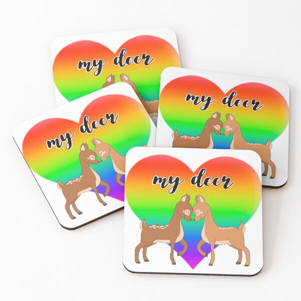 Item preview, My deer girl rainbow designed and sold by Soyscrafts.