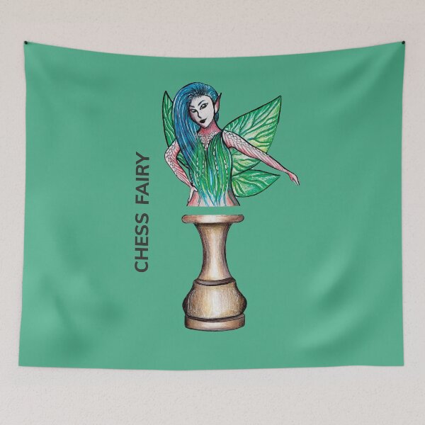 Item preview, CHESS FAIRY by FrankenDuo mint green designed and sold by FrankenDuo.