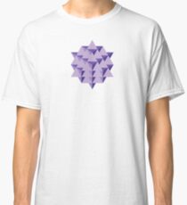 64 Tetrahedron Grid Classic T-Shirt