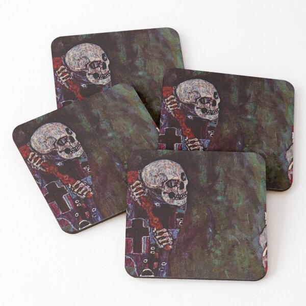 Item preview, Muerte y vida (detalle) de Gustav Klimt designed and sold by IndieArtDream.