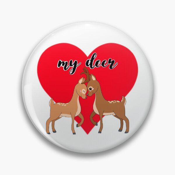 Item preview, My deer love red designed and sold by Soyscrafts.