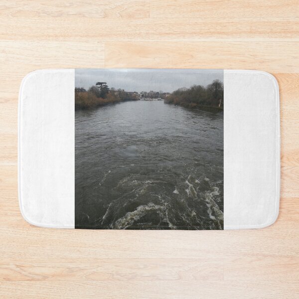 Item preview, View from Richmond Weir  designed and sold by inkandthreads.