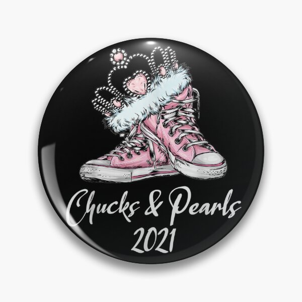 Item preview, Chucks and Pearls Pink 2021 designed and sold by michaelscoe.
