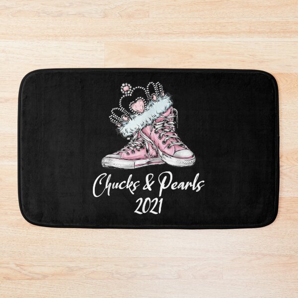Item preview, Chucks and Pearls Pink 2021 designed and sold by michaelscoe.