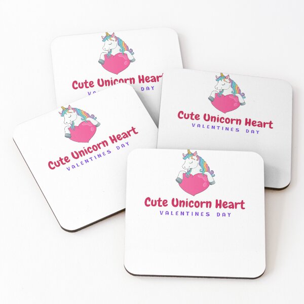 Item preview, Cute Unicorn Heart Valentines Day T-shirth, Mask designed and sold by shutteridea.