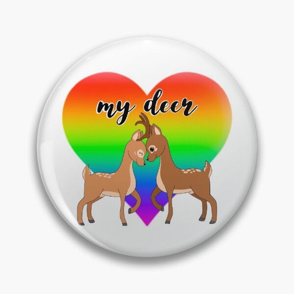 Item preview, My deer love rainbow designed and sold by Soyscrafts.
