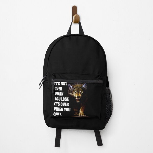 Item preview, Copy of IT'S NOT OVER WHEN YOU LOSE  IT'S OVER WHEN YOU QUIT. designed and sold by TopDesignArt.