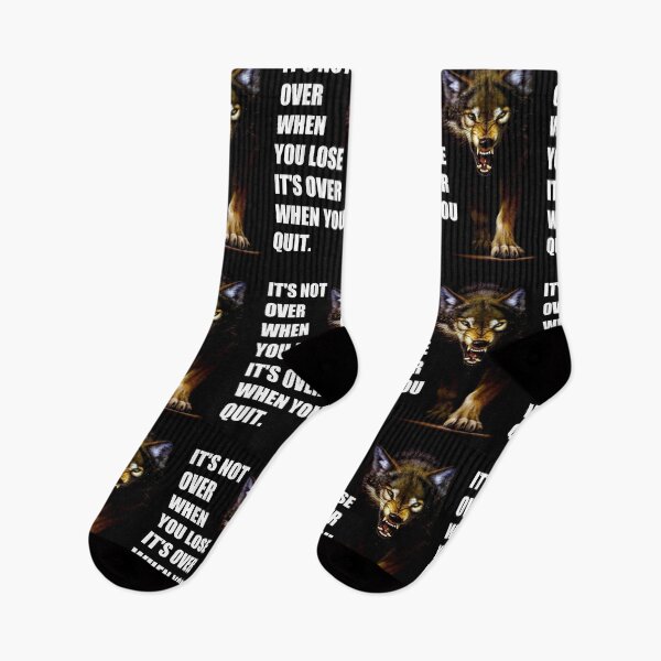 Item preview, Copy of IT'S NOT OVER WHEN YOU LOSE  IT'S OVER WHEN YOU QUIT. designed and sold by TopDesignArt.