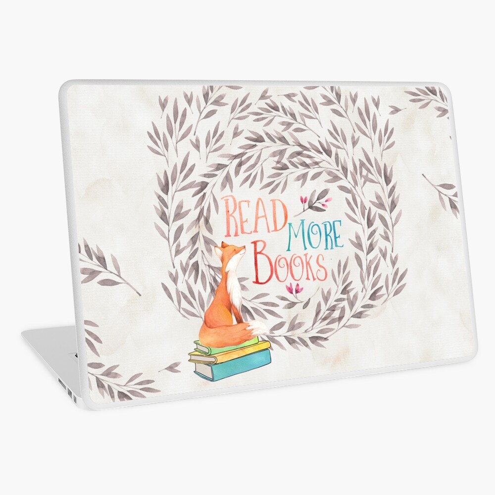 Item preview, Laptop Skin designed and sold by eviebookish.
