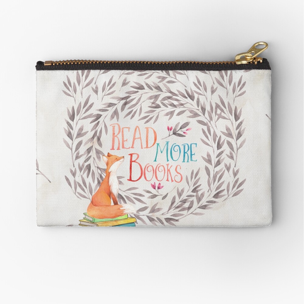 Item preview, Zipper Pouch designed and sold by eviebookish.
