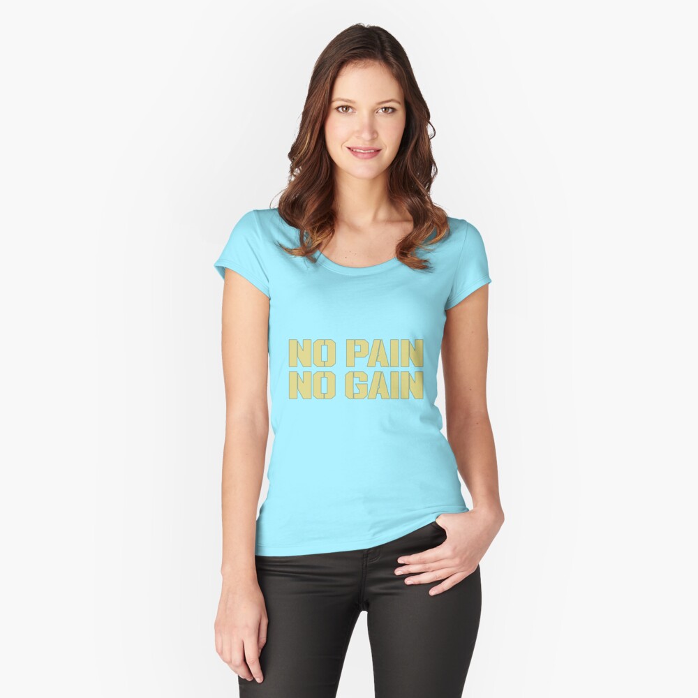 Item preview, Fitted Scoop T-Shirt designed and sold by T-paw.