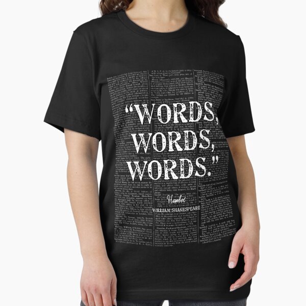 Item preview, Hamlet de Shakespeare: "Palabras, palabras, palabras". Cita designed and sold by Styled Vintage.