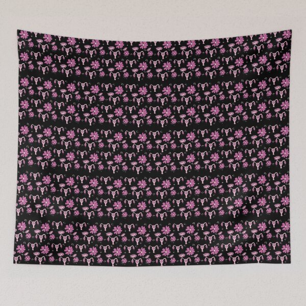 Item preview, Floral womb pattern, cute colorful pattern  designed and sold by ciaobebo.