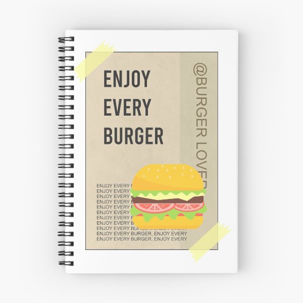 Item preview, ENJOY EVERY BURGER designed and sold by alphatrends.