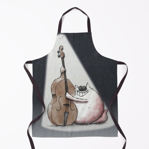 Jazz Cat Apron