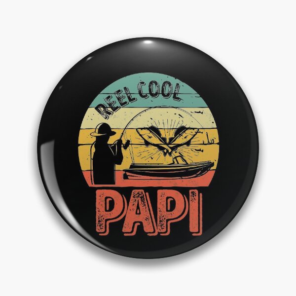 Item preview, Reel Cool Papi Shirt Fisherman Christmas Gift Father's Day designed and sold by KuznecovaDesign.