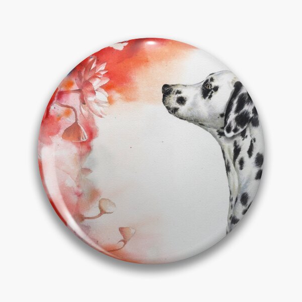 Item preview, Watercolor Flowers and dog designed and sold by della95.