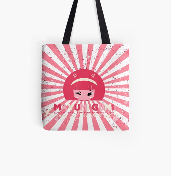 Bubble Blossom All Over Print Tote Bag