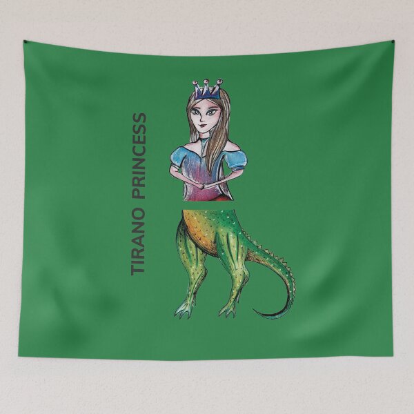 Item preview, TIRANO PRINCESS by FrankenDuo jungle green designed and sold by FrankenDuo.