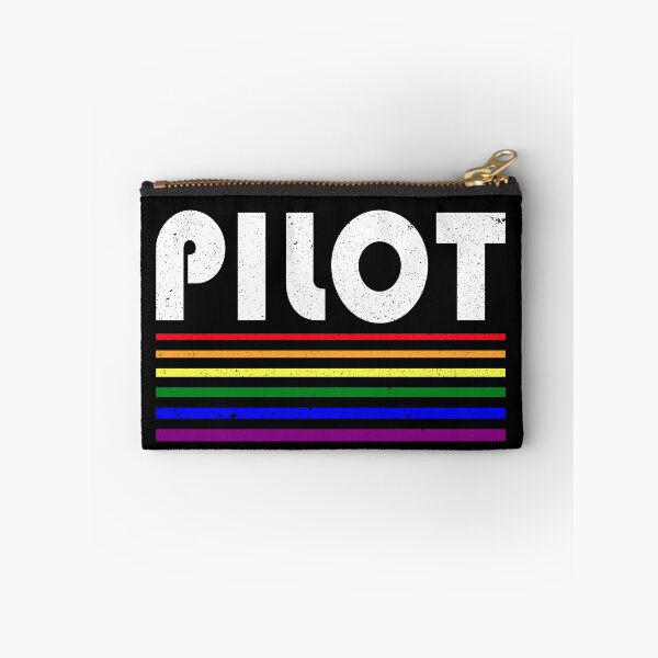 Artikelvorschau, Pilot Regenbogenstreifen. LGBT-Geschenk. Schwulenstolz entworfen und verkauft von VFRZone.