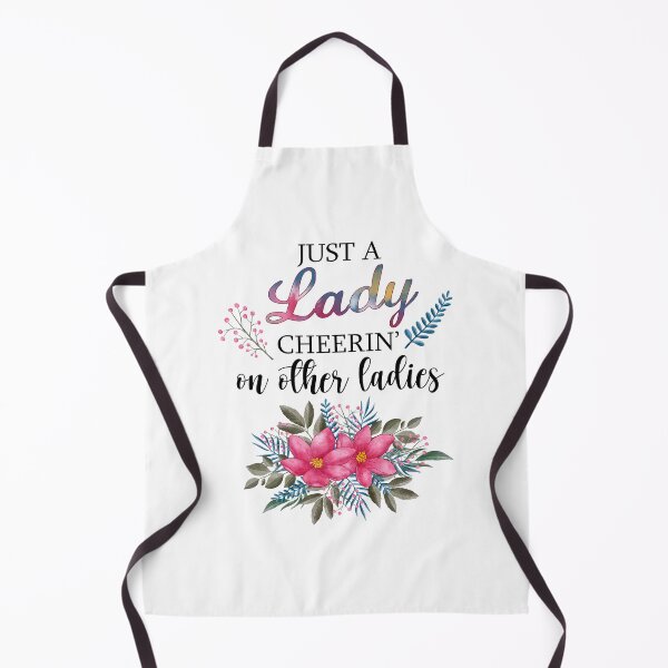 Item preview, Just A Lady Cheerin' On Other Ladies Best Friends Galentines designed and sold by LankyLarry.