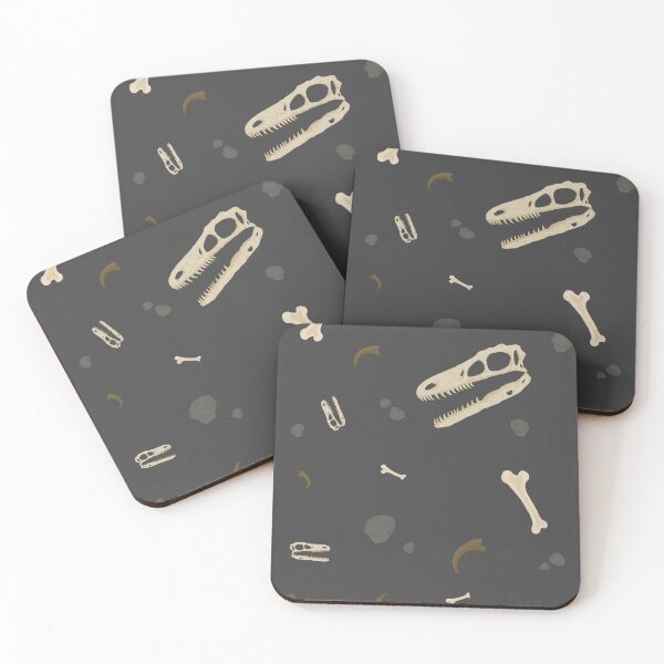 Item preview, Dinosaur bones dark background designed and sold by Emma Knapton.