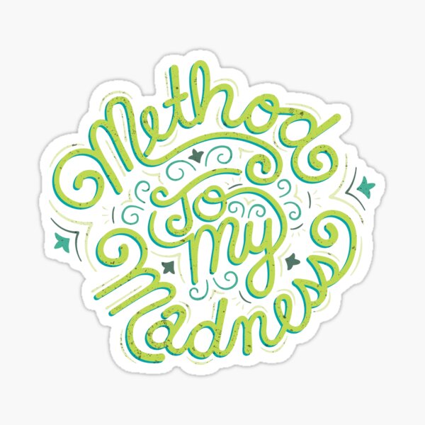 Item preview, Method to my Madness designed and sold by Rachel Day.