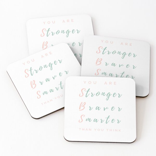 Item preview, You are Stronger Braver Smarter than you think designed and sold by AnahisRose.