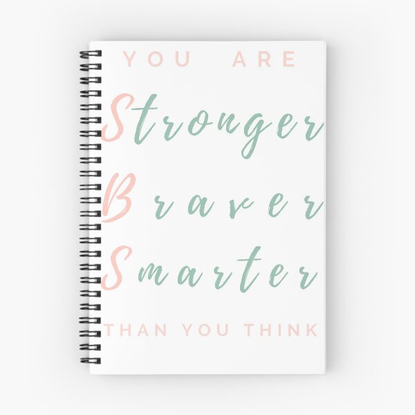 Item preview, You are Stronger Braver Smarter than you think designed and sold by AnahisRose.