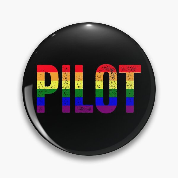 Artikelvorschau, Pilot Regenbogenstreifen. LGBT-Geschenk. Schwulenstolz entworfen und verkauft von VFRZone.