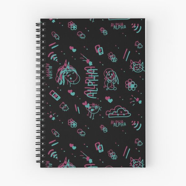 Item preview, Gen Alpha neon line  designed and sold by mymild.