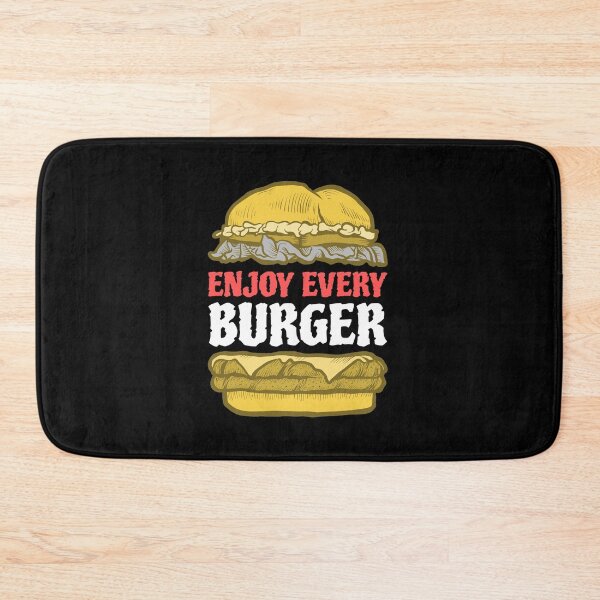 Item preview, Enjoy Every Burger designed and sold by QM Designing.