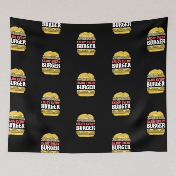 Item preview, Enjoy Every Burger designed and sold by QM Designing.