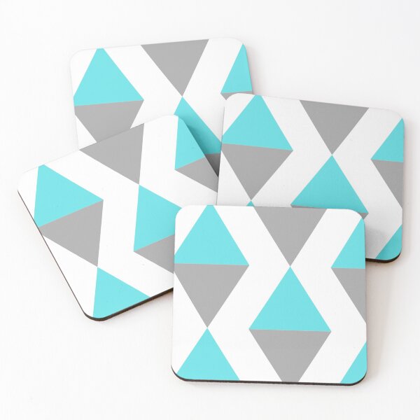 Item preview, Blue and gray triangles designed and sold by NaturaFotos.