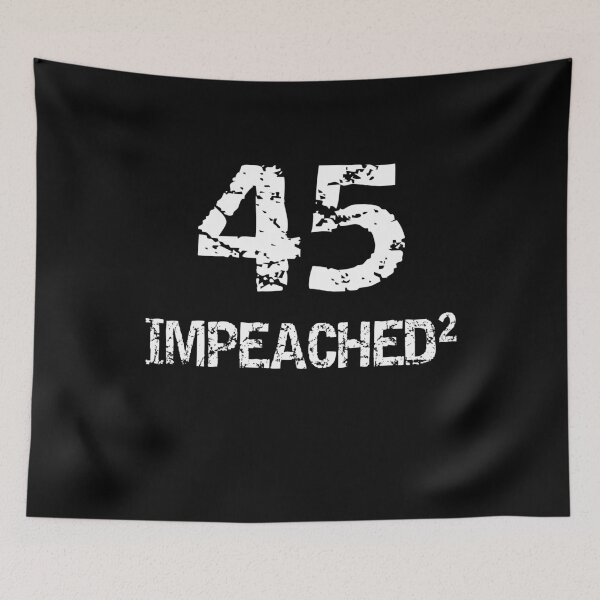 Item preview, 45 impeached squared America president designed and sold by Stndor.