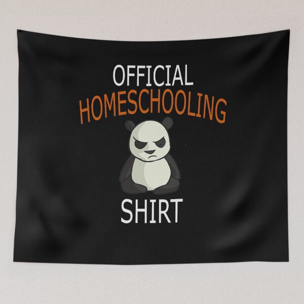 Item preview, Official Homeschooling shirt Sweet panda designed and sold by Stndor.