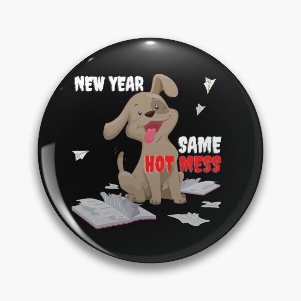 Item preview, NEW YEAR SAME HOT MESS - DOG BOOK BITTING designed and sold by ARUN VASWANI.
