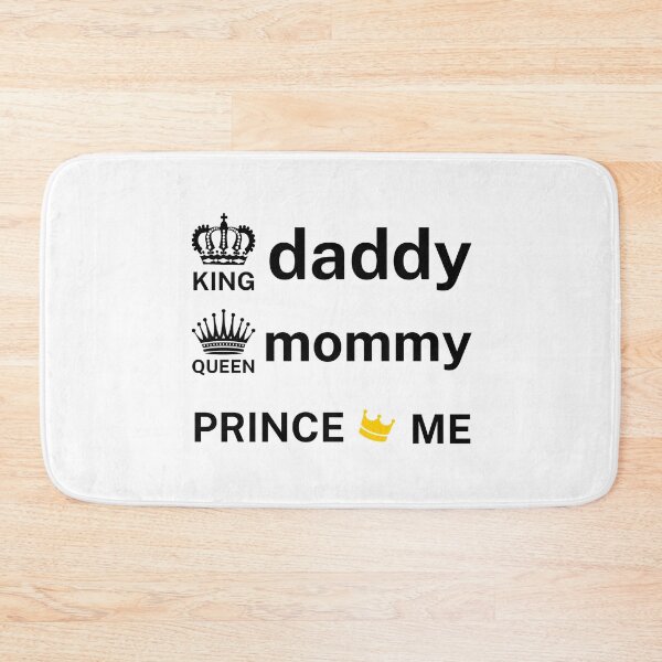 Item preview, King Daddy Queen Mommy Prince Me Collection, a gifts for men and women designed and sold by Myartbeyours.