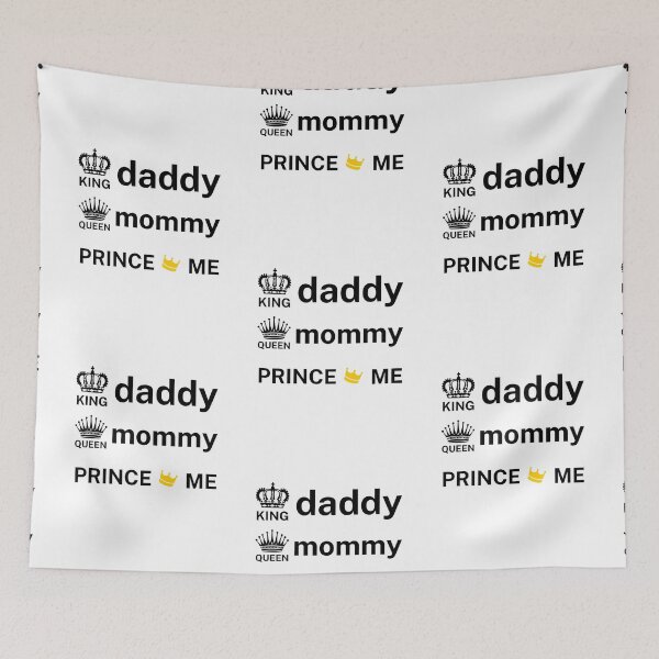 Item preview, King Daddy Queen Mommy Prince Me Collection, a gifts for men and women designed and sold by Myartbeyours.
