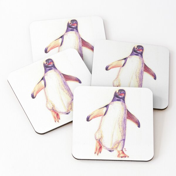 Item preview, Frolicking Penguin designed and sold by MeganWhiteArt.