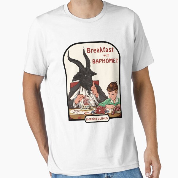 Item preview, Breakfast with Baphomet  designed and sold by Fashioncomedian.