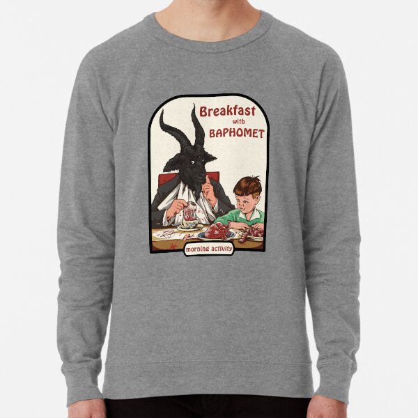 Item preview, Breakfast with Baphomet  designed and sold by Fashioncomedian.