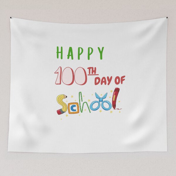 Item preview, Happy 100 days of school designed and sold by Boricson.