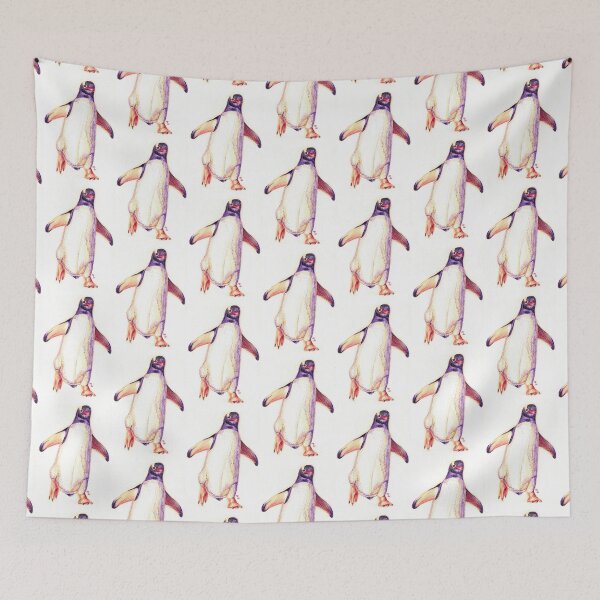 Item preview, Frolicking Penguin designed and sold by MeganWhiteArt.
