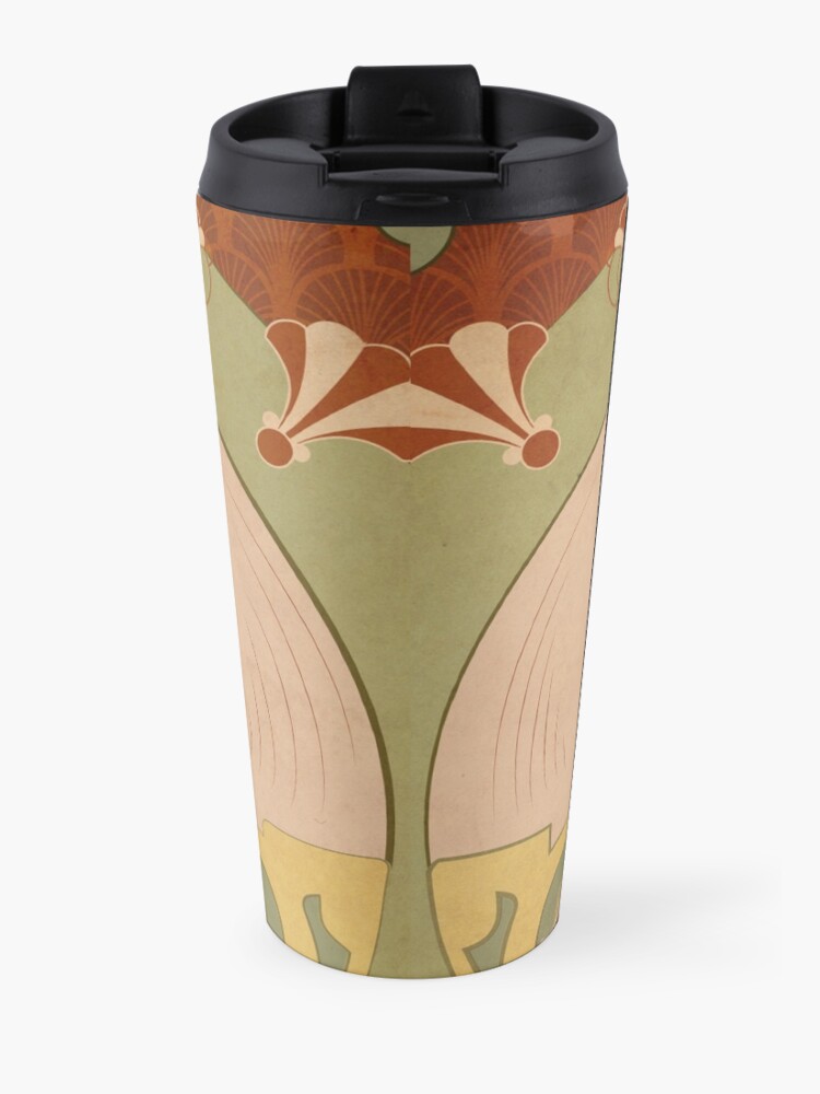 Mug isotherme ''Parure Poisson rouge' : autre vue