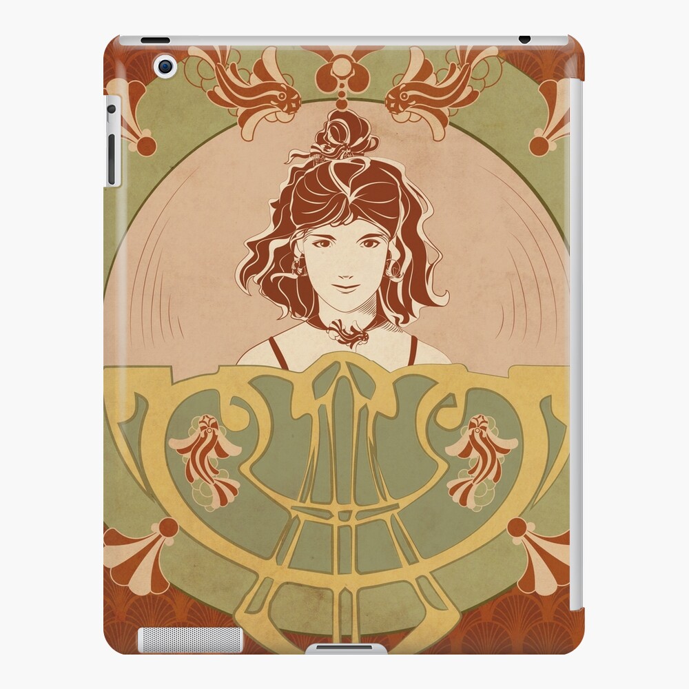 Coque et skin adhésive iPad « Parure Poisson rouge»