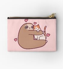 Sloth Loves Cat Studio Pouch