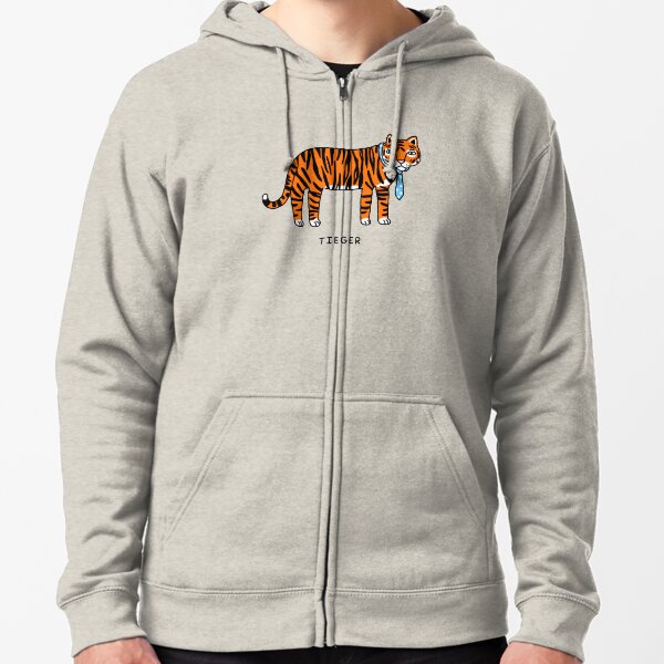 Tieger Zipped Hoodie